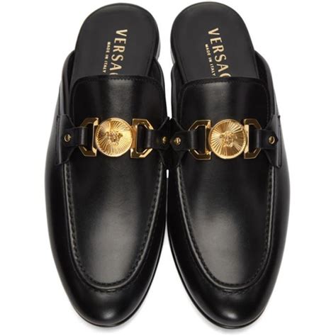 versace slip on shoes men|farfetch versace slippers.